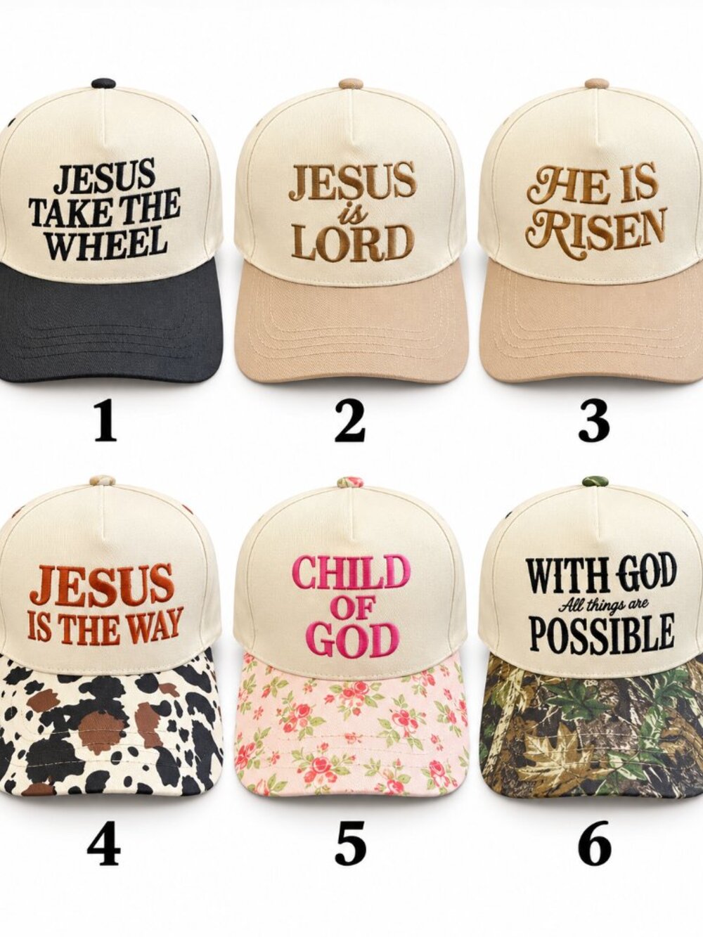 Faith Based Hats - Picture 2 of 8
